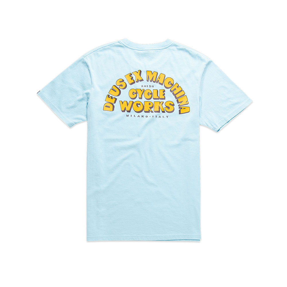Deus – Bubblegum T-Shirt Sky Blue | Eddie Franks Rye