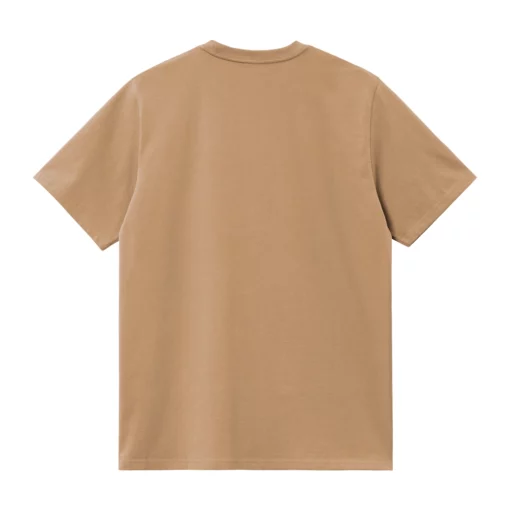 Carhartt - Chase TShirt Dust H Brown reverse